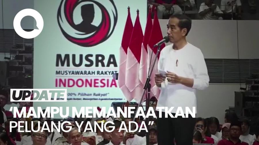 Berapi-api! Jokowi Beri Wejangan ke Relawan soal Pilih Capres