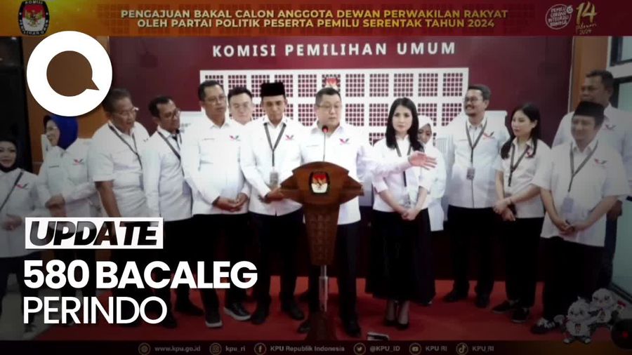 Perindo Daftarkan Bacaleg ke KPU, Ada Ustadz Yusuf Mansur-Chef Arnold