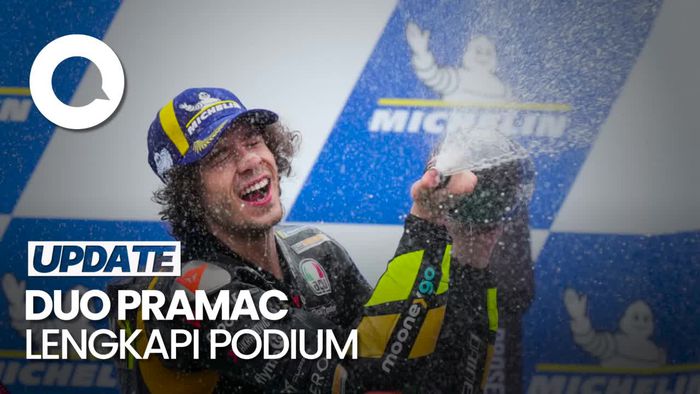 Bezzecchi Juara MotoGP Prancis, Bagnaia-Marquez Crash
