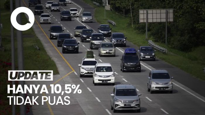 Hasil Survei Indikator soal Mudik 2023: 89,5% Responden Puas 