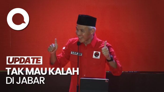 Ganjar Ingin Rebut Kemenangan di Jabar pada Pilpres 2024
