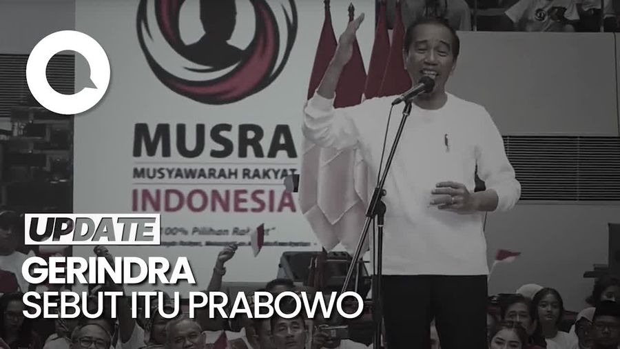 Jokowi Soal Capres Pemberani, Gerindra: Arahnya ke Prabowo