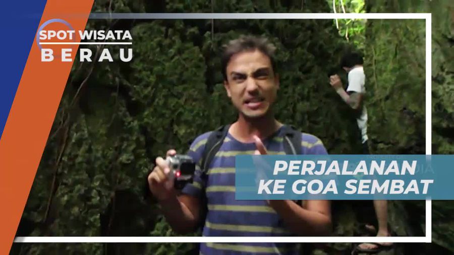 Perjalanan Menuju Goa Sembat Dari Pulau Maratua Berau