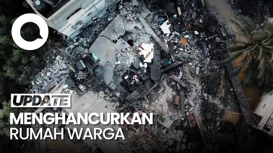 Israel Serang Gaza Pakai Drone Walau Sudah Tanda-Tangani Gencatan Senjata