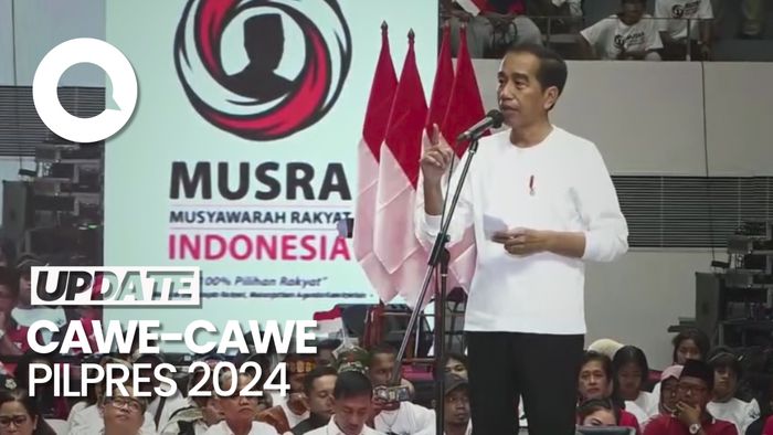 PD soal Pidato Musra Jokowi: Tontonan Lucu dan Selalu Cawe-cawe 