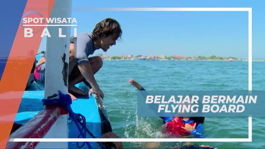 Belajar Bermain Flying Board di Bali