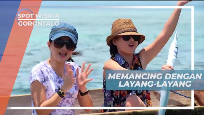 Mencoba Memancing Ikan Dengan Layang-layang, Pulau Toro Siaje Gorontalo