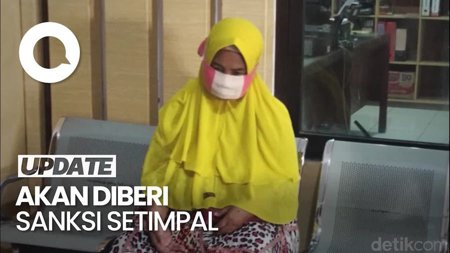 Menanti Sanksi, Masriah Penyiram Tinja Menunduk dan Membisu