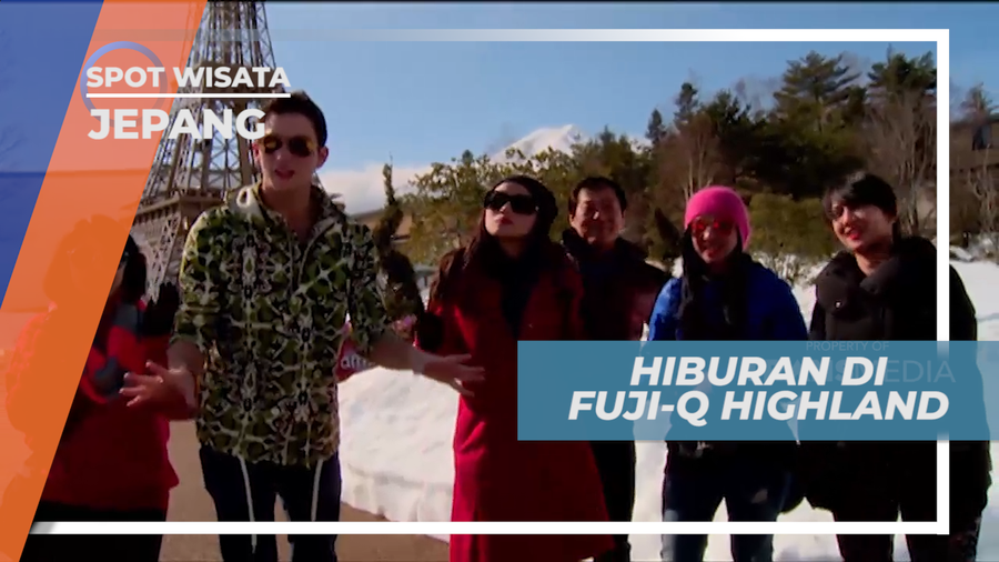 Berkunjung ke Fuji-Q Highland Saat Musim Salju, Jepang