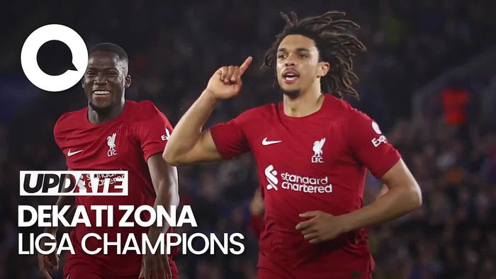 Liga Inggris: Liverpool Gasak Leicester 3 Gol Tanpa Balas