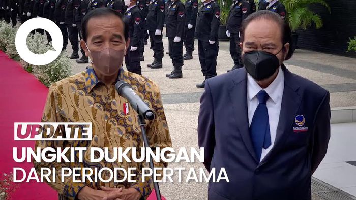 Jokowi Ungkap Hubungan dengan Paloh Biasa Saja, NasDem Minta Ada Komunikasi