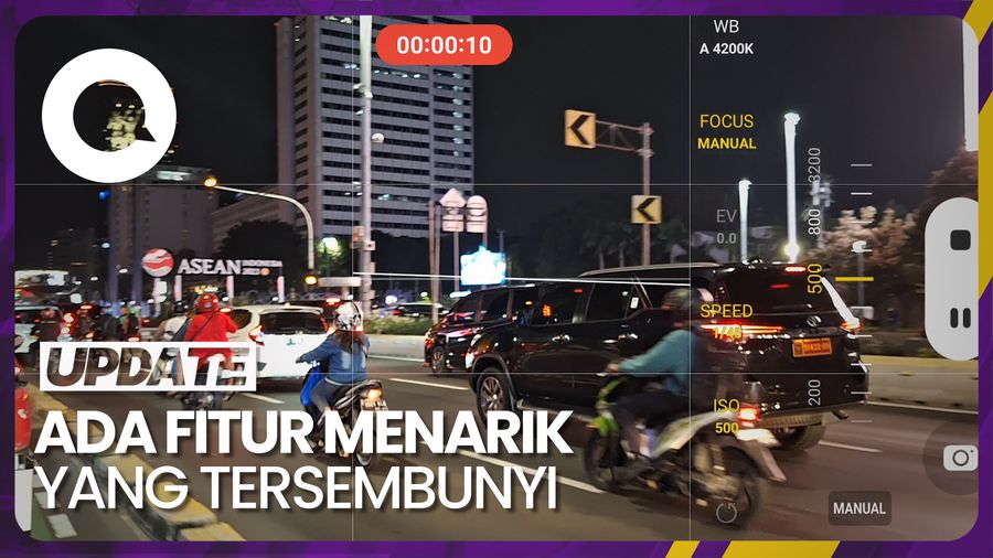 Menjajal Kamera Samsung Galaxy A54 5G Sambil Naik Vespa!