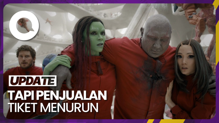Pendapatan GOTG 3 Naik dan Lampaui Ant-Man 3 di Pekan Kedua