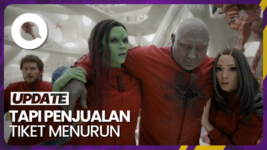 Pendapatan GOTG 3 Naik dan Lampaui Ant-Man 3 di Pekan Kedua