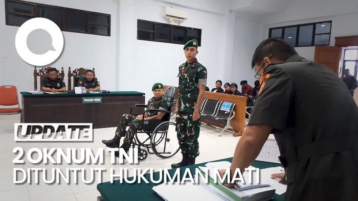 Tangis Oknum TNI di Sumut Pembawa Sabu 75 Kg yang Dituntut Mati