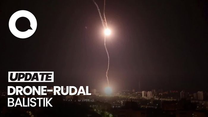 Kyiv Dihujani Serangan Udara Rusia