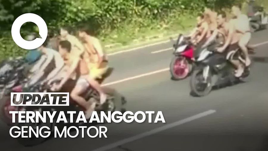 Saat Konvoi Remaja Tak Pakai Baju Bikin Heboh Puncak Bogor