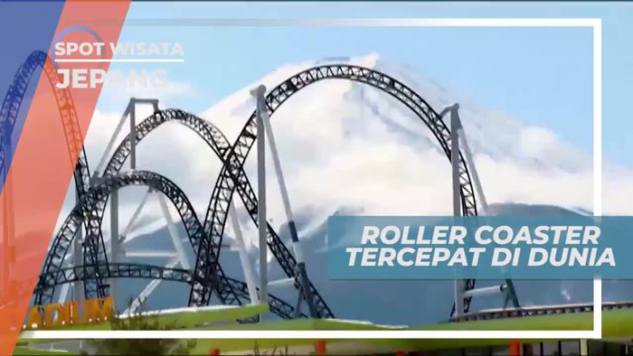 Uji Adrenalin Naik Roller Coaster Tercepat di Dunia, Jepang