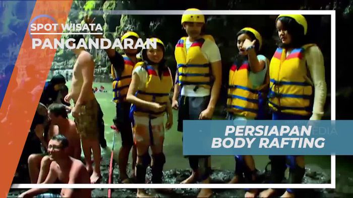 Persiapan Bermain Body Rafting di Pangandaran