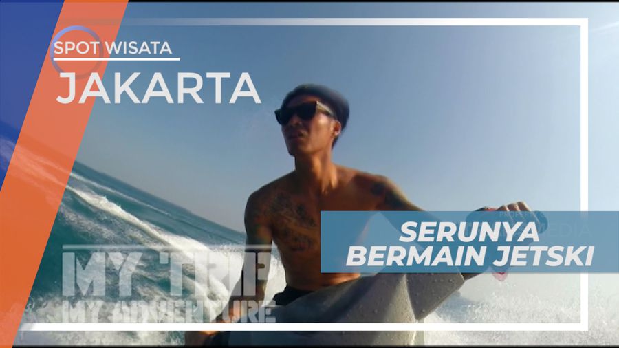 Pacu Adrenalin, Seru-seruan Tancap Gas Bermain Jetski di Pulau Sepa, Jakarta