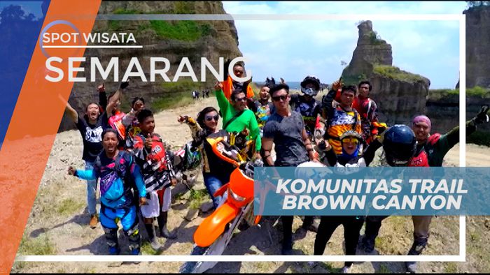 Berpetualang Seru, Menjelajahi Brow Canyon Dengan Motor Trail, Semarang