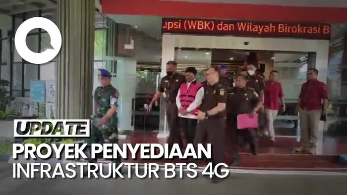 Berompi Tahanan, Johnny G Plate Jadi Tersangka Korupsi BTS Rp 8 T!