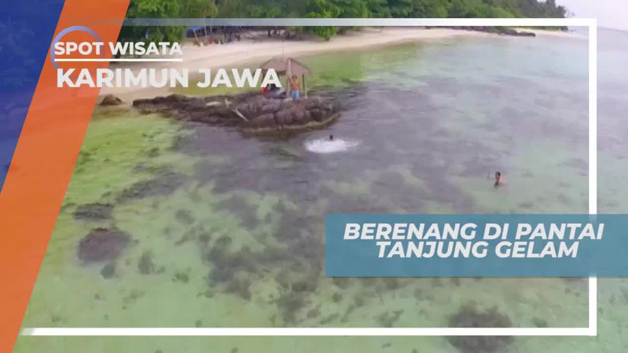 Merasakan Kejernihan Air di Pantai Tanjung Gelam Karimun Jawa 