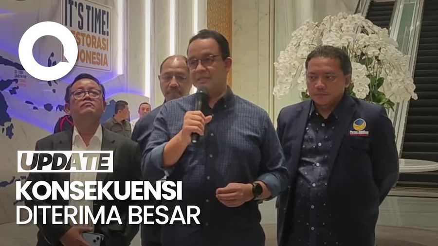 Anies Usai Bertemu Surya Paloh: Allah Berpihak Pada Kebenaran
