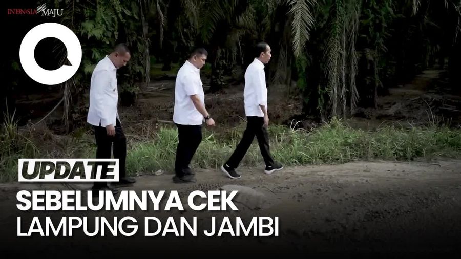 Jokowi Kembali Cek Jalan Rusak, Kini di Labuhanbatu Utara Sumut