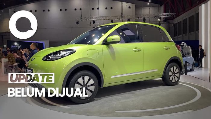 Nyentrik! Ini Wujud Mobil Listrik Wuling Binggo yang Baru Melantai di RI