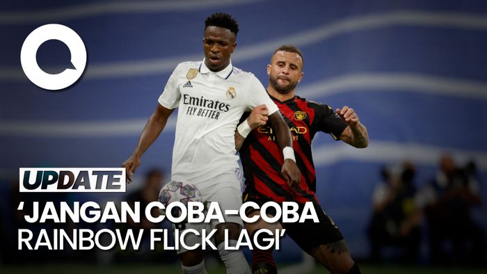 Walker Peluk Vinicius Gegara Tak Mau Jadi Meme