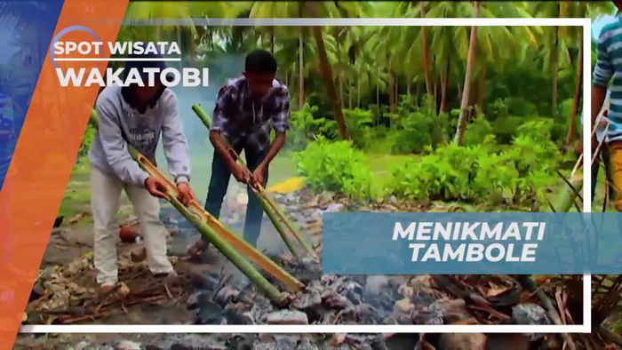 Menikmati Tombole, Kuliner yang Dibuat Dengan Cara Dibakar Dengan Batu, Wakatobi