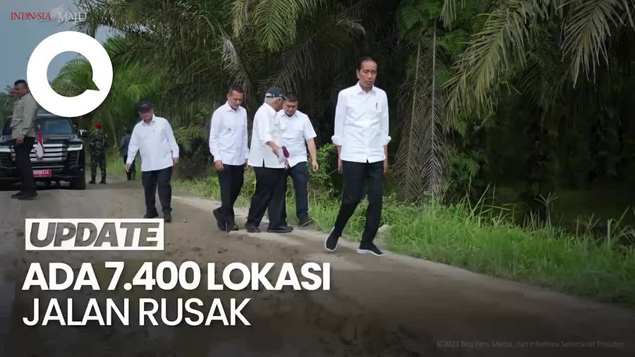 Jokowi Akui Dapat Info Jalan Rusak dari Media Sosial