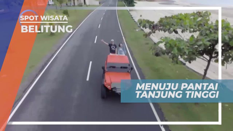 Perjalanan Menuju Pantai Tanjung Tinggi Belitung