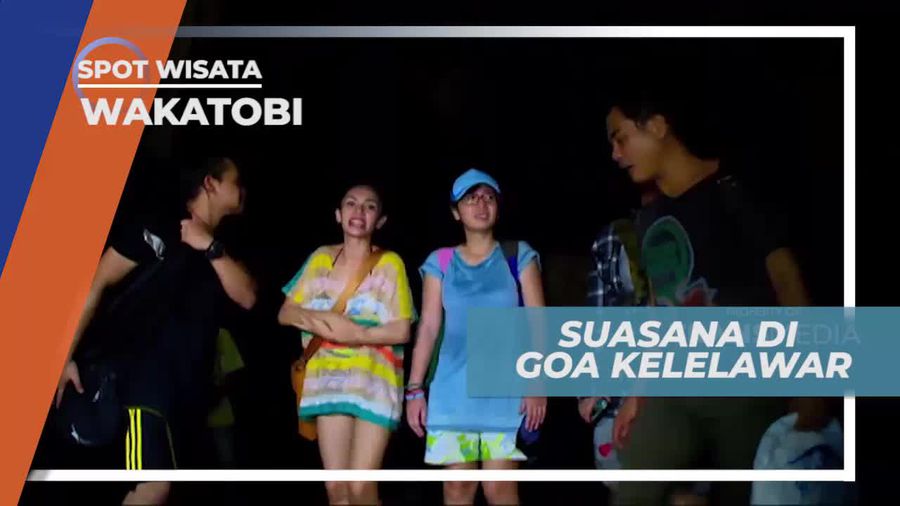 Merasakan Suasana Goa Kelelawar Wakatobi