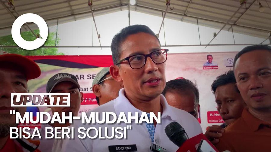 Jadi Kandidat Cawapres di Musra Relawan Projo, Sandiaga: Itu Suara Rakyat