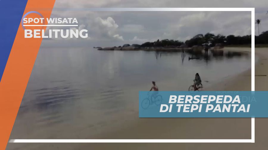 Awali Hari, Menikmati Sejuknya Suasana Pagi di Tepi Pantai, Belitung