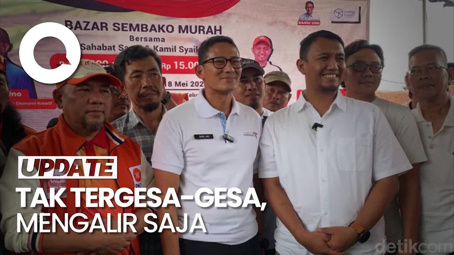 Jawaban Sandiaga saat Ditanya Pilih PKS atau PPP: Tergantung Undangannya