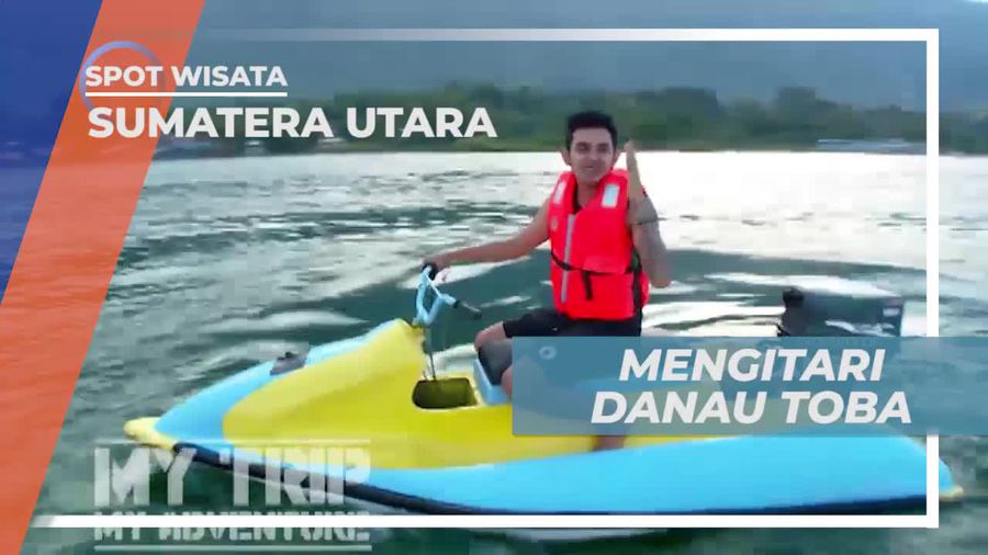 Naik Jetski Menyusuri Setiap Jengkal Keindahan Danau Toba