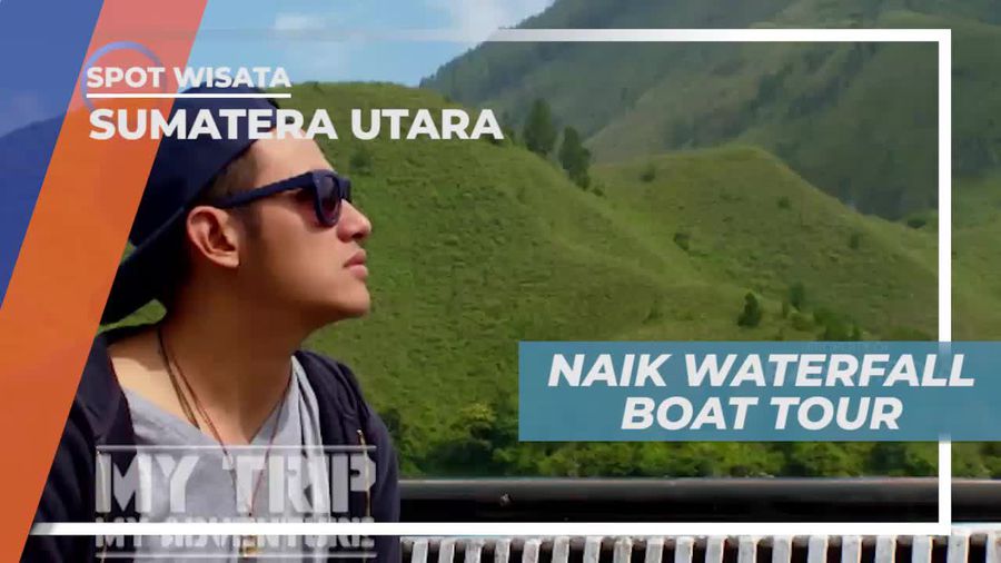 Menikmati Panorama Keindahan Danau Toba Dari Waterfall Boat Tour 