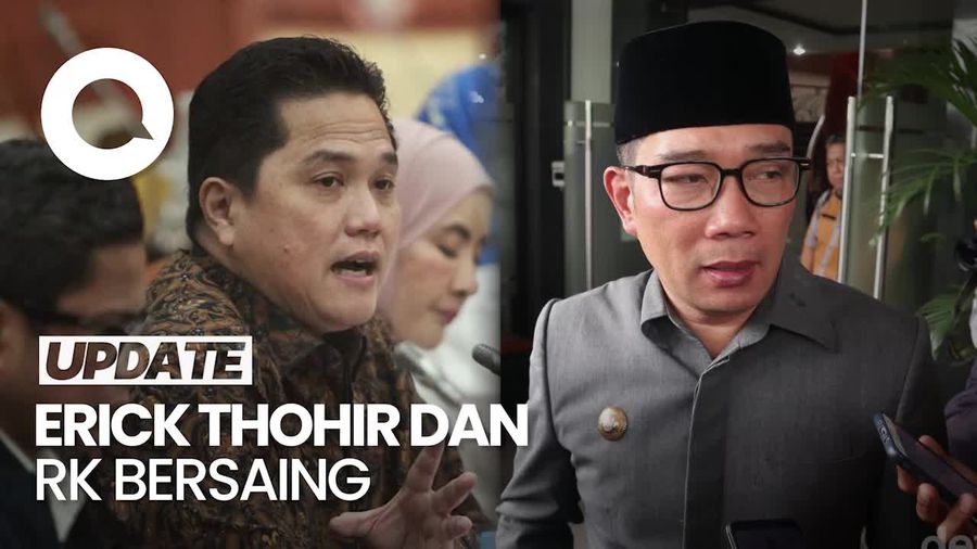 Survei Cawapres Indikator: Sandiaga Teratas, Ditempel Erick dan RK