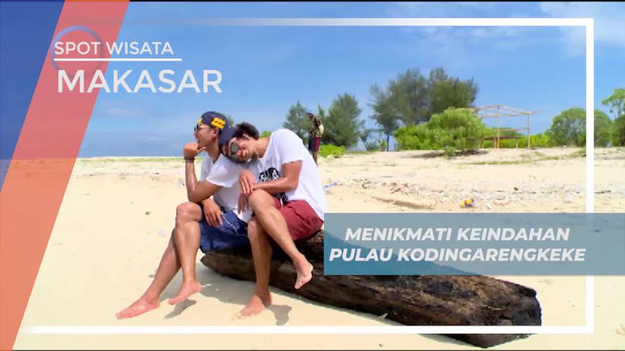 Suasana Asri Pulau Koding Arengkeke Makassar