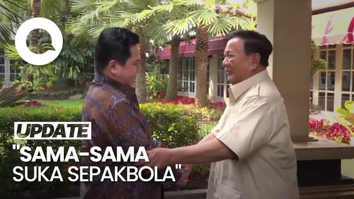 Erick Thohir Ungkap Prabowo Menteri Pertama yang Beri Selamat Timnas