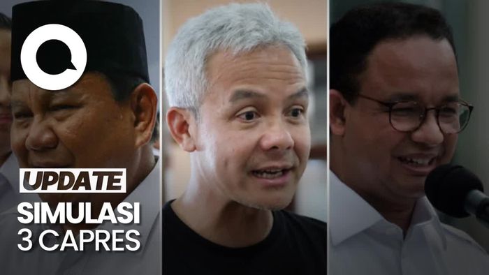 Survei Indikator: Prabowo Teratas, Elektabilitas Ganjar Reborn