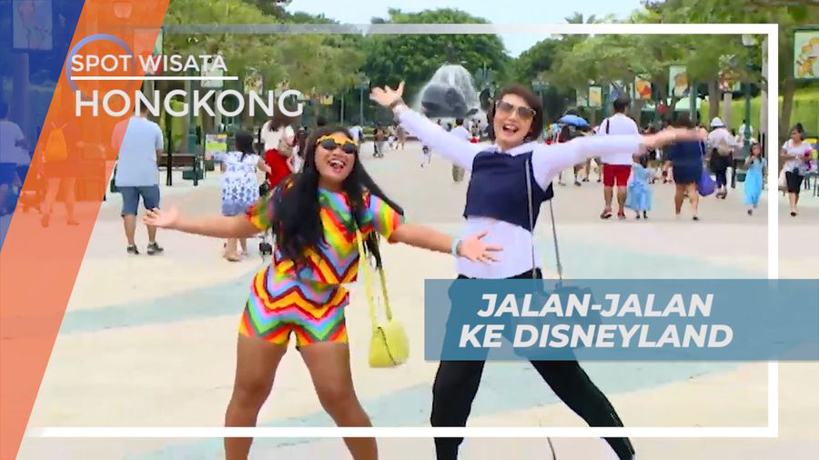 Seru-seruan Habiskan Waktu di Taman Bermain Disneyland, Hongkong