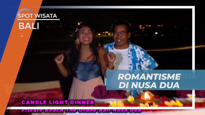 Habiskan Malam, Menikmati Suasana Romantis di Pantai Nusa Dua, Bali