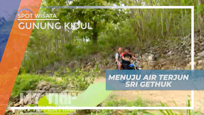 Menyusuri Sungai Degan Rakit, Menuju Air Terjun Sri Gethuk, Yogyakarta