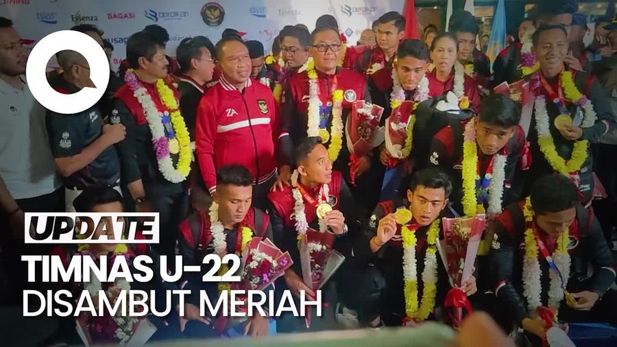Sambut Timnas U-22, PSSI: Medali Emas Kembali Dibawa ke Tanah Air