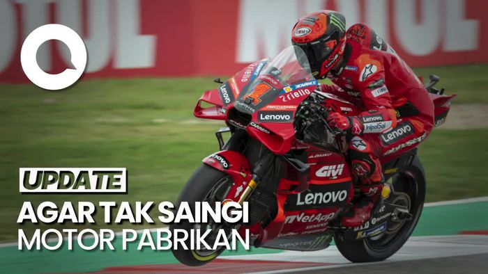 Kontroversi Bagnaia Minta Motor Satelit Tak Sekencang Pabrikan