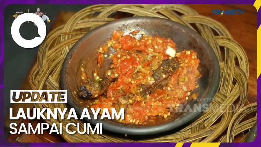 Bikin Laper: Rasa Bombastis Sambal Bakar dengan Aneka Lauk 